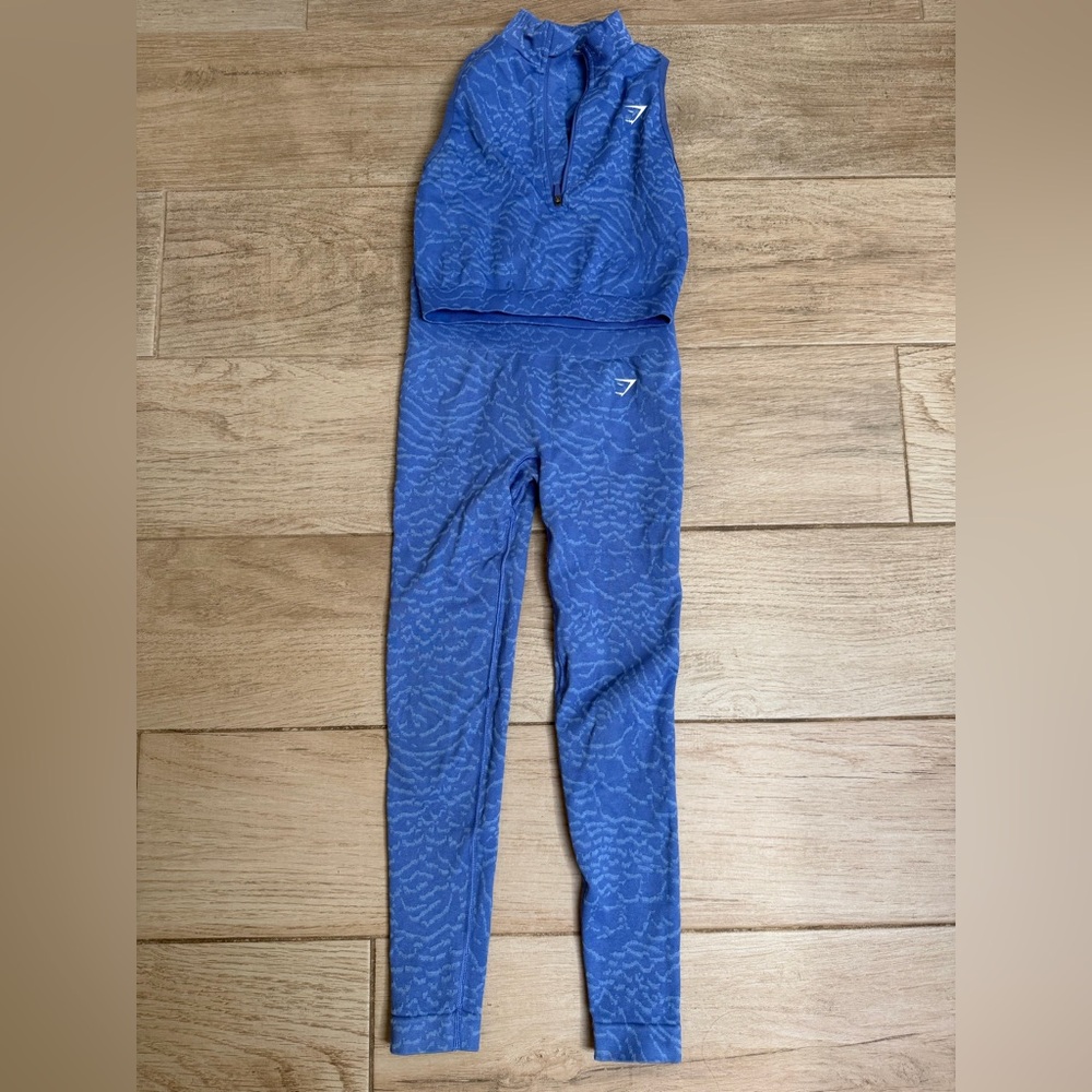 Gym Shark ADAPT ANIMAL SEAMLESS LEGGINGS Top